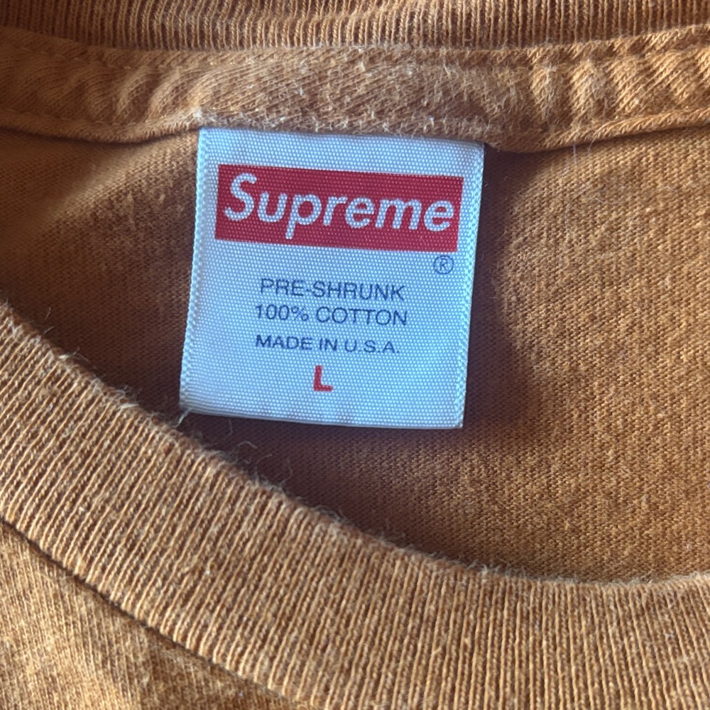 Supreme Orange Cherry Graphic Tee - Men's Short Sleeve - Picture 3 of 3